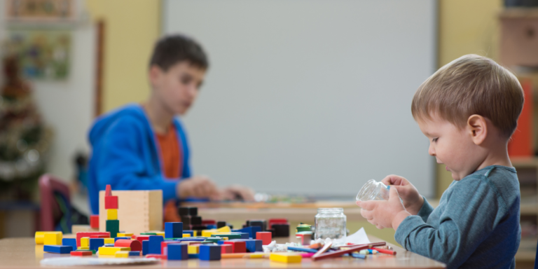 Wooden Blocks: Simple Montessori Toys That Allow Children to Build Structures