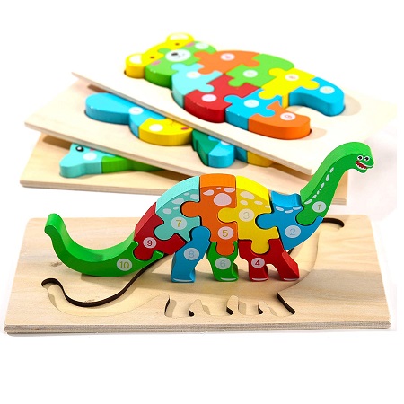 Montessori Mama 4-Pack Toddler Puzzle