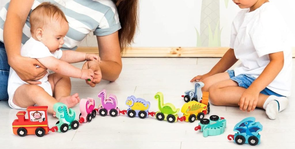 montessori car toys can teach colors and numbers