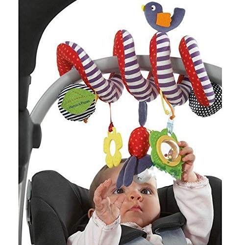 BeeSpring-Kid-Baby-Crib-Cot-Pram-Hanging-Rattles-Spiral-Stroller-Car-Seat-Toy