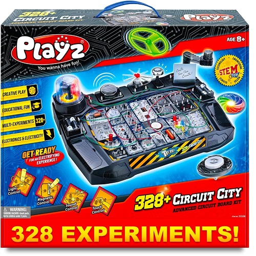 Playz Advanced Electronic Circuit Board Engineering Toy for Kids