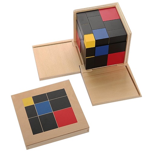 MEYOR Montessori Trinomial Cube Children's Educational Toys