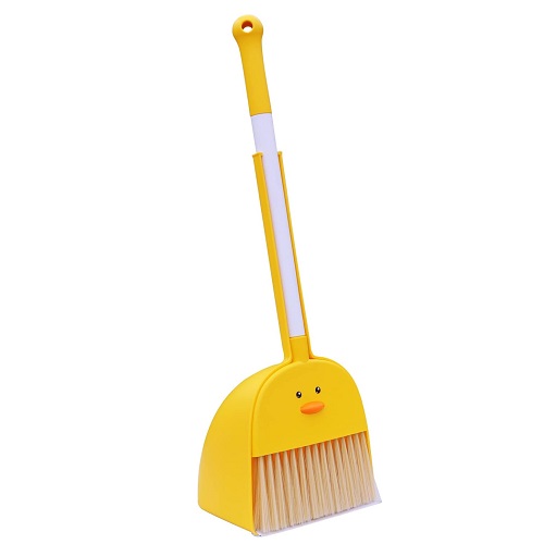 Mini Broom with Dustpan for Kids,Boys Girls Small Cleaning Set, Combo Pretend Play Toys Toddler Little Housekeeping