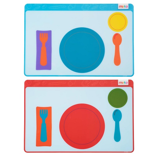merka Silicone Placemat Montessori Placemats for Toddlers