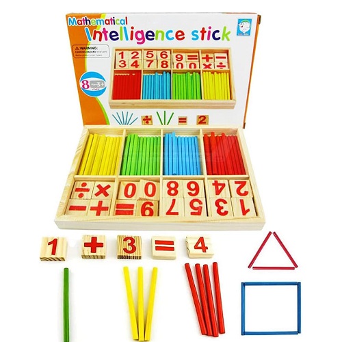 12. Counting Sticks Montessori Educational Math Toy