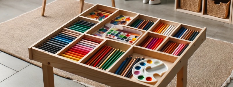 Find the best Montessori art supplies for home or for a classroom.