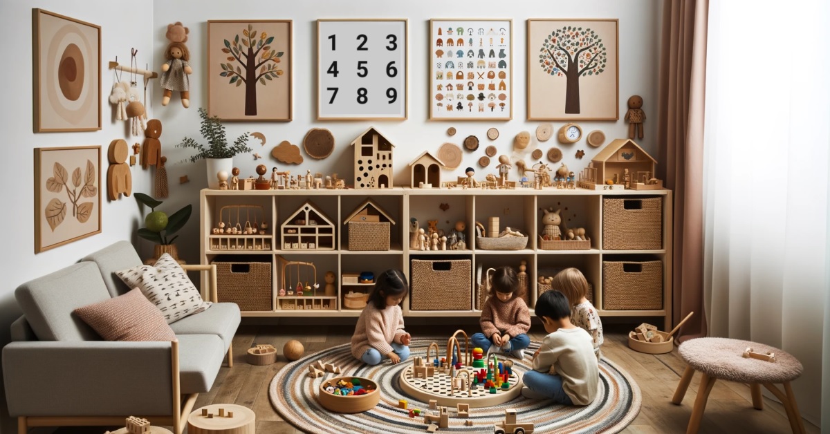 room for a montessori playdate
